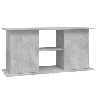 Afbeelding van vidaXL Aquariumstandaard 121x41x58 cm bewerkt hout betongrijs