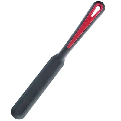 Afbeelding van Westmark Gallant pannenkoekenspatel uit kunststof zwart en rood 33x3.5x6.5cm
