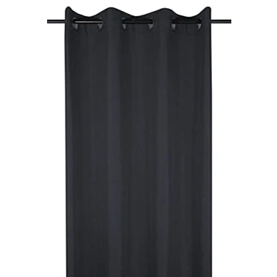 Afbeelding van LOVELY CASA Gordijn model Bea houtskool 140 x 260 cm 100% polyester