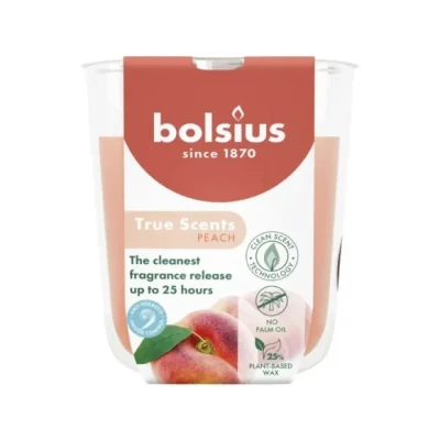 Afbeelding van Bolsius True Scents Geurglas 80/73 Peach