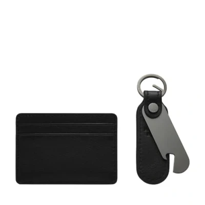 Afbeelding van Fossil Gifts Steven Visitekaarthouder, Heren, Maat: One Size, Black