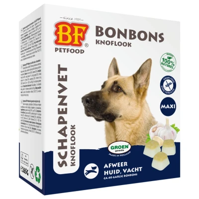 Afbeelding van Biofood Schapenvet Maxi Bonbons Knoflook 40 ST