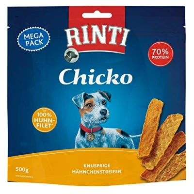 Afbeelding van 2x500g Chicko Gevogelte Kip RINTI Hondensnacks