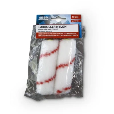 Afbeelding van Verfrol nylon 10 cm 2st. ophang Veba Hortus Vlot