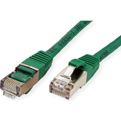 Afbeelding van VALUE Patchkabel Cat.6 (Class E) S/FTP (PiMF), LS0H, groen, 5 m