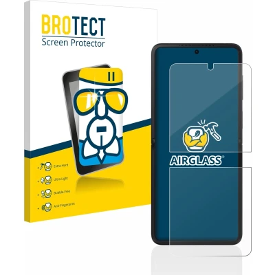 Afbeelding van BROTECT Screenprotector voor Oppo Find N2 Flip Folie Beschermfolie Beschermglas transparant