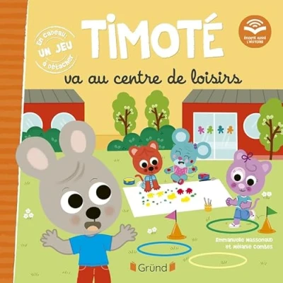 Afbeelding van Timoté va au centre de loisirs: Avec un jeu à détacher