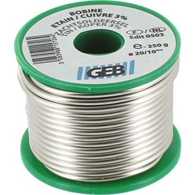 Image de Geb brasure fil etain/cuivre bob.250g