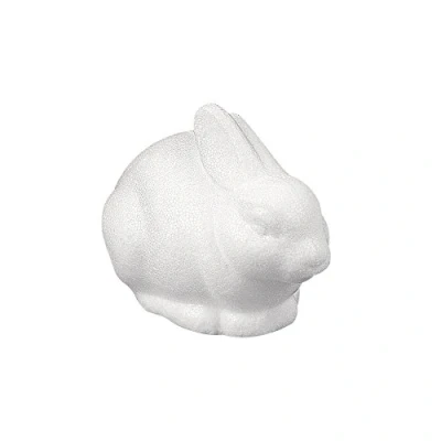 Afbeelding van Rayher 3347900 Polystyreen konijn, zittend, 14 x 8 cm