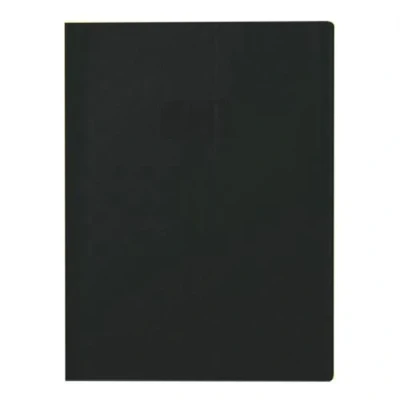 Image de Protège cahiers 24x32 grain épais Avec rabats marque pages Noir