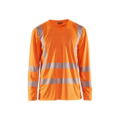 Afbeelding van Blaklader UV T shirt lange mouw High Vis 3385 1013 Oranje