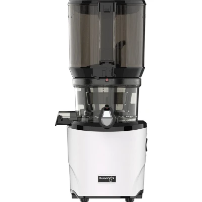 Afbeelding van Kuvings AUTO10S Sapcentrifuge, onderhoudsvriendelijke sapcentrifuge met 3 liter inhoud en 200 W motor, ideaal voor fruit, groenten smoothies, mat wit