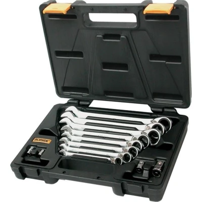 Afbeelding van Ironside Ratelsleutelset 8 19mm 12 delig