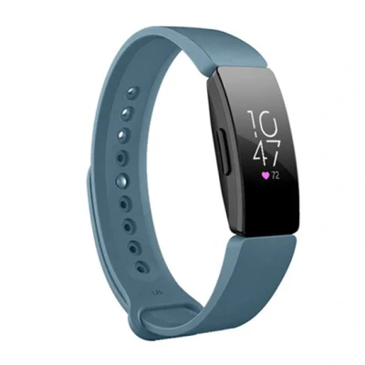 Afbeelding van Fitbit Inspire 1 / HR Ace 2 siliconen bandje Maat: Large Grijsblauw