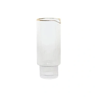 Afbeelding van Kruik Home ESPRIT Transparant Gouden Kristal