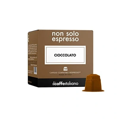 Afbeelding van FRHOME 80 capsules compatibel met Nespresso chocolade Il Caffè Italiano