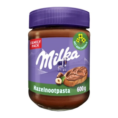 Afbeelding van Milka Hazelnootpasta 6 x 600 gram