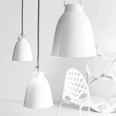 Afbeelding van FRITZ HANSEN Caravaggio P1 Glans wit