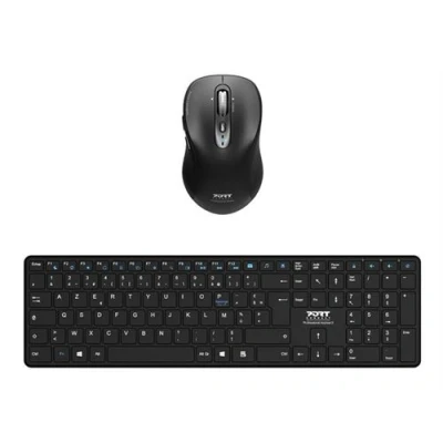 Afbeelding van PORT Connect Professional Executive Pack toetsenbord en muis set draadloos Bluetooth 5.2 AZERTY Frans