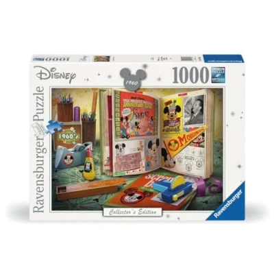Afbeelding van Ravensburger Puzzle 1000 pièces Anniversaire de Mickey 1960 Adultes et Enfants dès 14 Ans qualité supérieure Disney 17585