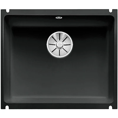 Afbeelding van Blanco spoelbak Subline 500 U onderbouw zwart 523740