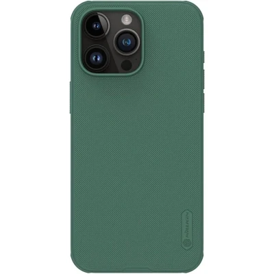 Afbeelding van Nillkin Super Frosted Shield Hoesje Geschikt voor Apple iPhone 15 Pro Groen