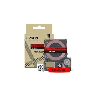 Afbeelding van Epson LK 4RBF Zwart, Rood