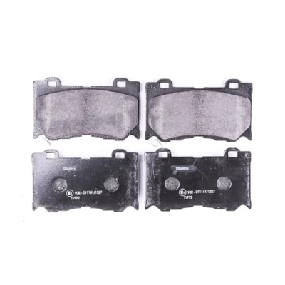 Afbeelding van HELLA 8DB 355 015 411 Remblokkenset Met akoestische slijtagewaarschuwing toebehoren INFINITI: Q50 Saloon, Q60 Coupe