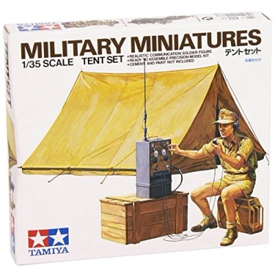 Image de Tamiya 35074 Maquette Figurine Tente Allemande