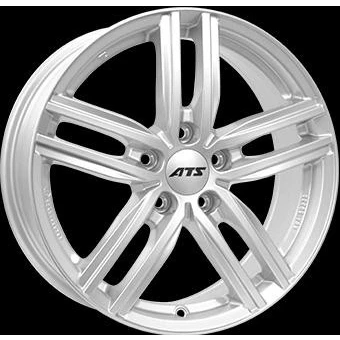 Afbeelding van ATS 5 gat 16duim 112mm lichtmetalen Velg Antares polar zilver AT65641V21