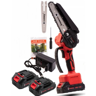 Afbeelding van Professionele 24V Accu Kettingzaag Direct Klaar voor Gebruik!