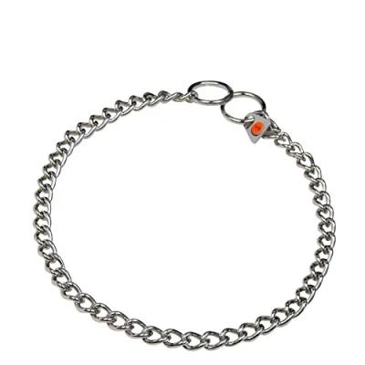 Afbeelding van Hondenhalsband Hs Sprenger Zilverkleurig 2,5 mm Schakels Gedraaid 45 cm