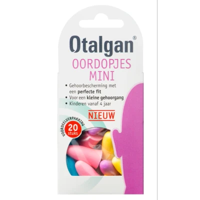 Afbeelding van Otalgan Oordopjes Mini Plugs 20 stuks