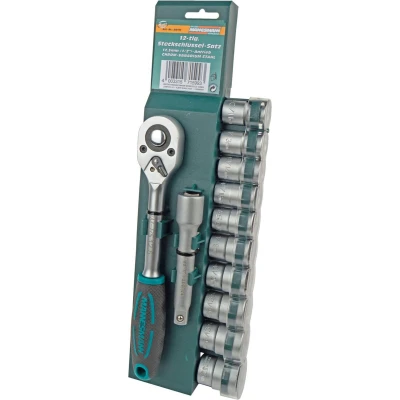 Afbeelding van Brüder Mannesmann M29111 Dopsleutelset Metrisch 1/2 (12.5 mm)