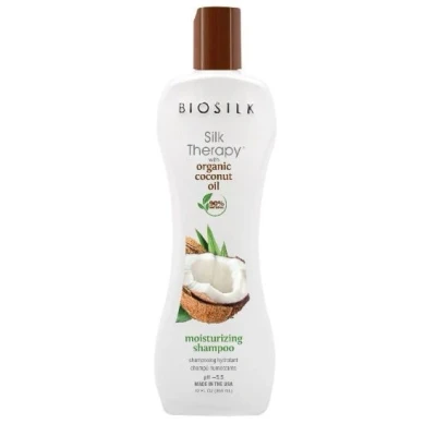 Afbeelding van Biosilk Silk Therapy Coconut Oil Moisturizing Shampoo 355 ml