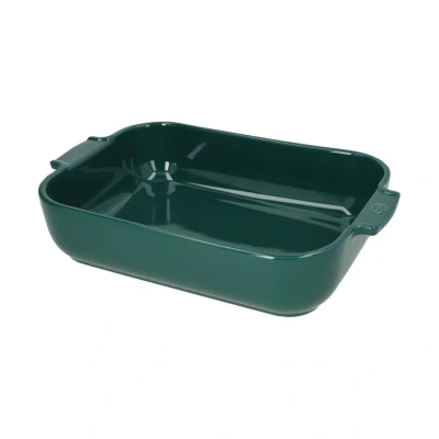 Afbeelding van Peugeot Appolia Rechthoekige Ovenschaal 36cm Bosgroen Keramiek