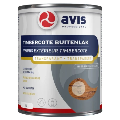 Afbeelding van Avis Timbercote Teak Hoogglans 1 liter Transparante beits