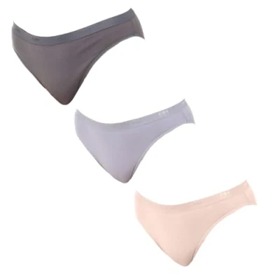 Afbeelding van Dim Les Pockets Comfortabel katoenen slipje (verpakking van 3) Dames