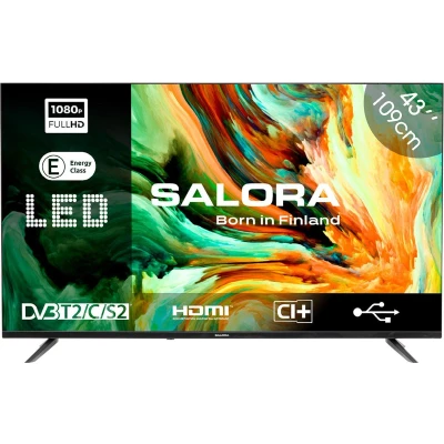 Afbeelding van Salora LEDTV43 43 Inch Led TV Full HD Zwart