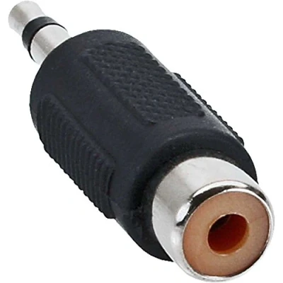 Afbeelding van InLine Audio adapter (Jack adapter), adapters, Zwart