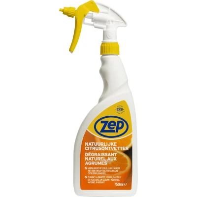 Afbeelding van Natuurlijke ontvetter Zep 750 ml (Snelle werking, Gebruiksklare formule)