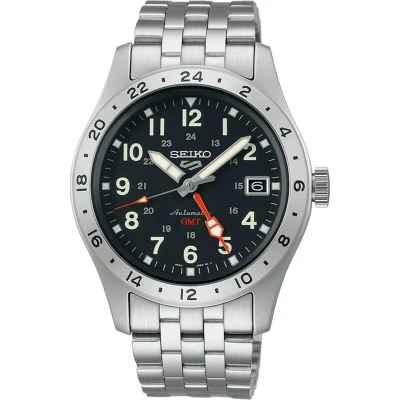 Afbeelding van Seiko heren 5 Sports horloge SSK023K1 in de kleur Zwart