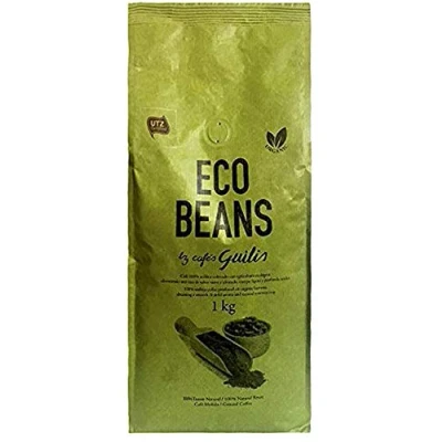 Afbeelding van CAFES GUILIS DESDE 1928 AMANTES DEL CAFE Koffiemoulu Arabica Bio en hoogwaardig, natuurlijk rooster, 1 kg