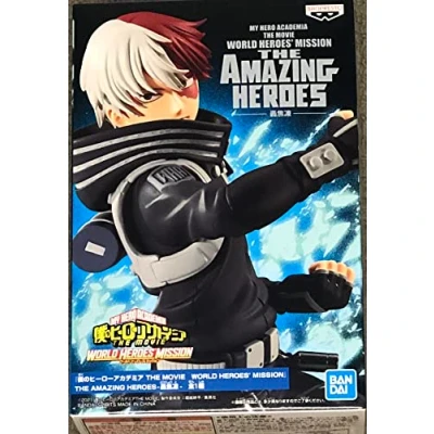 Afbeelding van My Hero Academia World Heroes’ Mission The Amazing Heroes Shoto Todoroki Figuur 15cm