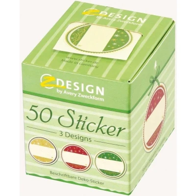 Afbeelding van Avery Zweckform 56829 sticker Papier Multi kleuren Permanent 50 stuk(s)