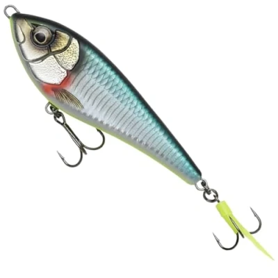 Afbeelding van Savage Gear Deviator Swim Jerkbait Green Silver 12.5cm (50g)