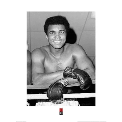 Afbeelding van Pyramid Poster Muhammad Ali Smile 80 X 60 Cm Multicolor