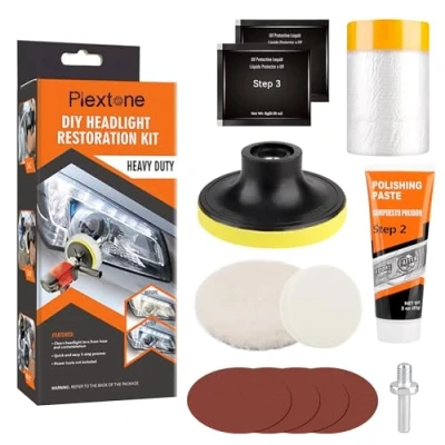 Afbeelding van Plextone Auto restauratie set koplamp professionele helderheid terug (S202)