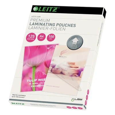 Image de Pochettes de plastification A4 UDT 80µm Pack 100 Leitz