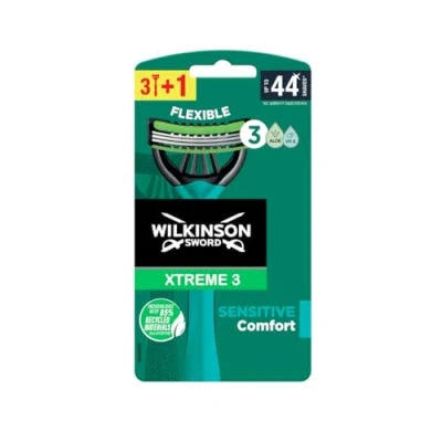 Afbeelding van Wilkinson Sword Xtreme3 Sensitive ( 4 ks ) Jednorázový holicí strojek pro mue (M)